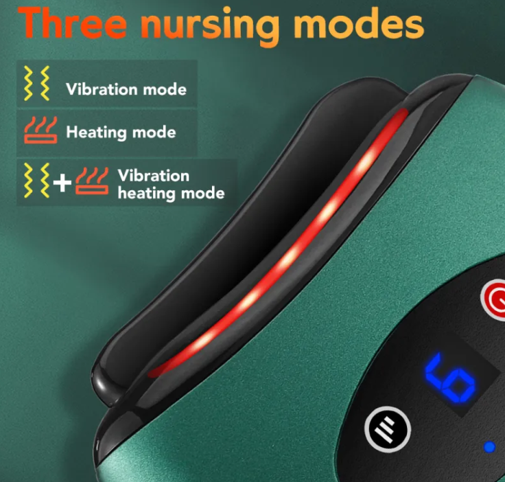 HomeAura Heated Vibrating Gua Sha — Warm Sculpting Tool