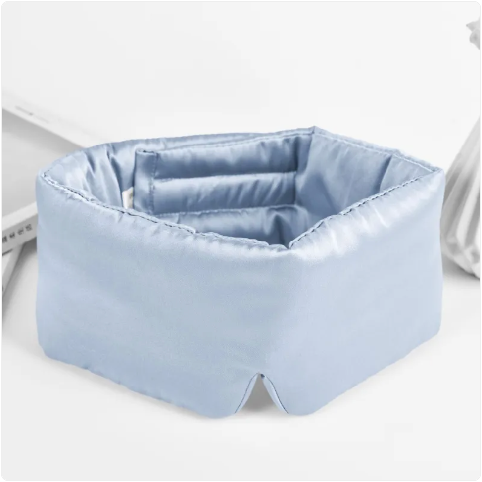 HomeAura Silk Sleep Mask — Total Blackout