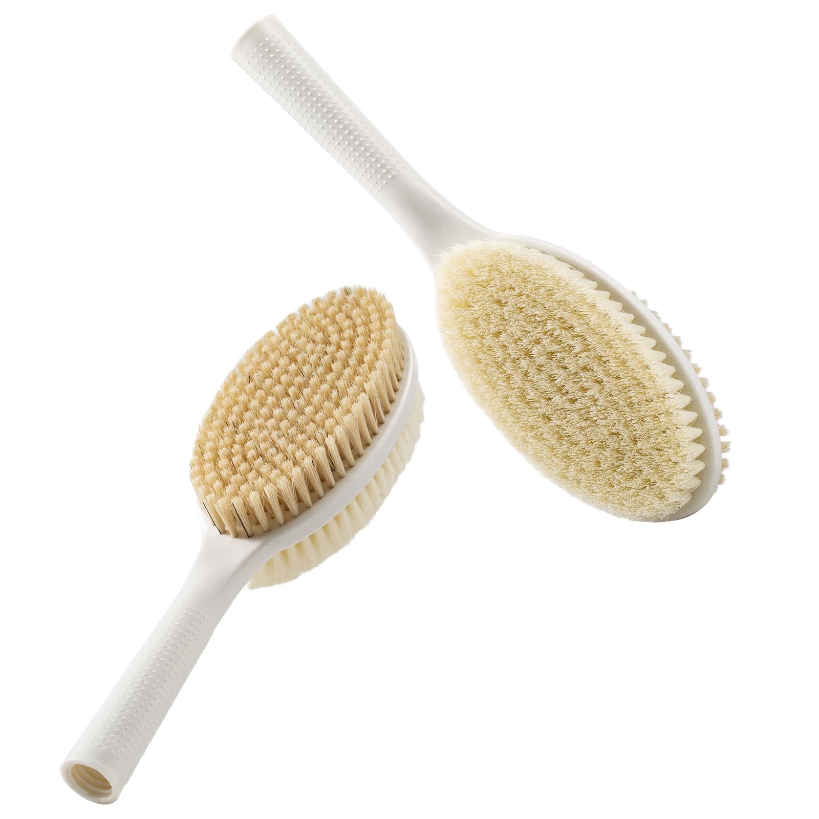 HomeAura Dry Body Brush Heads — Soft & Firm (2 Pack)