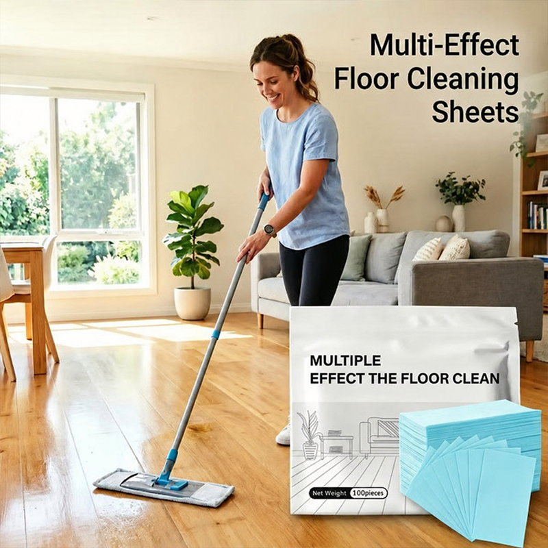 HomeAura Dissolvable Floor Cleaning Sheets