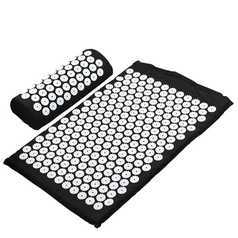HomeAura Acupressure Mat & Pillow Set — Deep Unwind