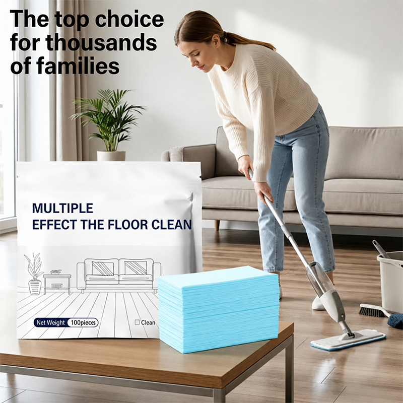 HomeAura Dissolvable Floor Cleaning Sheets