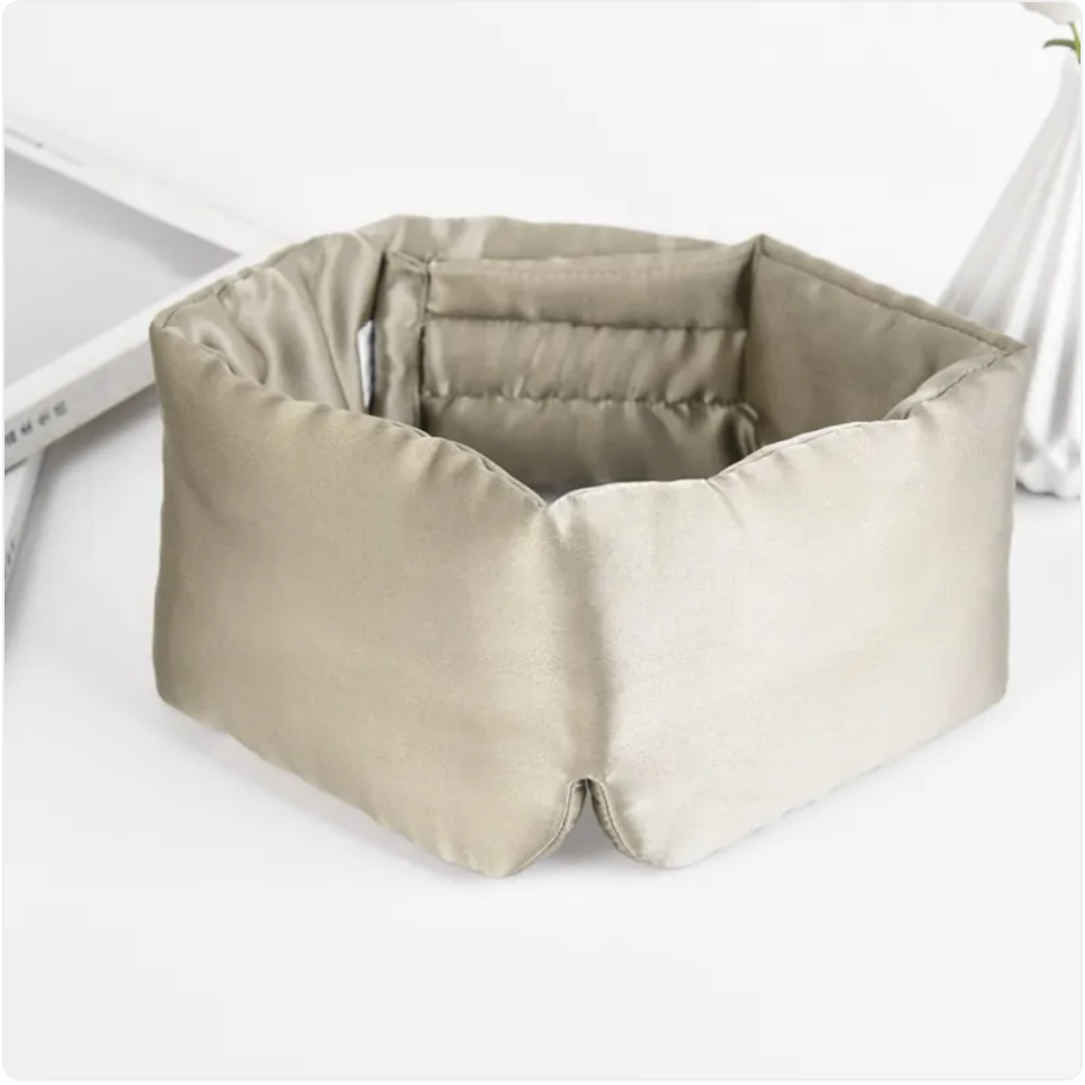 HomeAura Silk Sleep Mask — Total Blackout