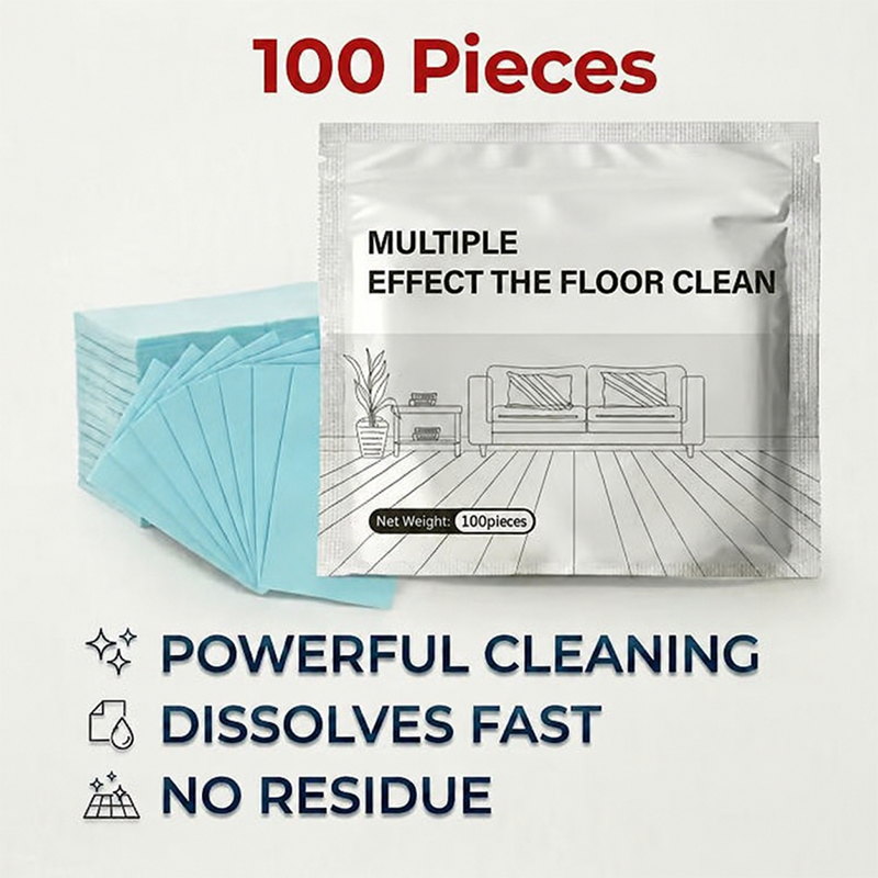 HomeAura Dissolvable Floor Cleaning Sheets
