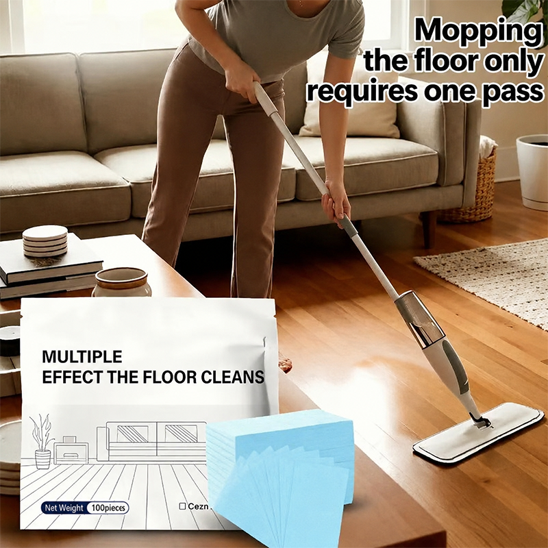 HomeAura Dissolvable Floor Cleaning Sheets