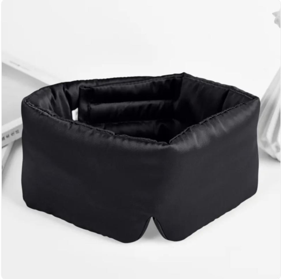 HomeAura Silk Sleep Mask — Total Blackout