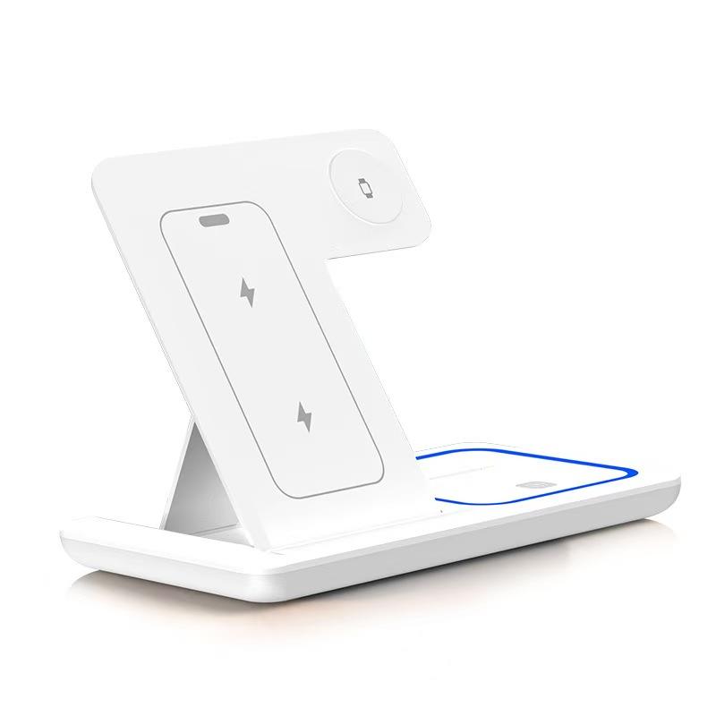 HomeAura 3-in-1 Folding Wireless Charging Station