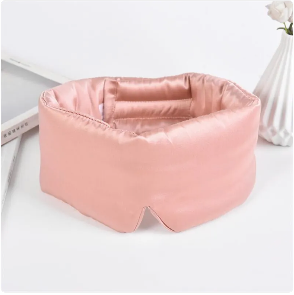 HomeAura Silk Sleep Mask — Total Blackout
