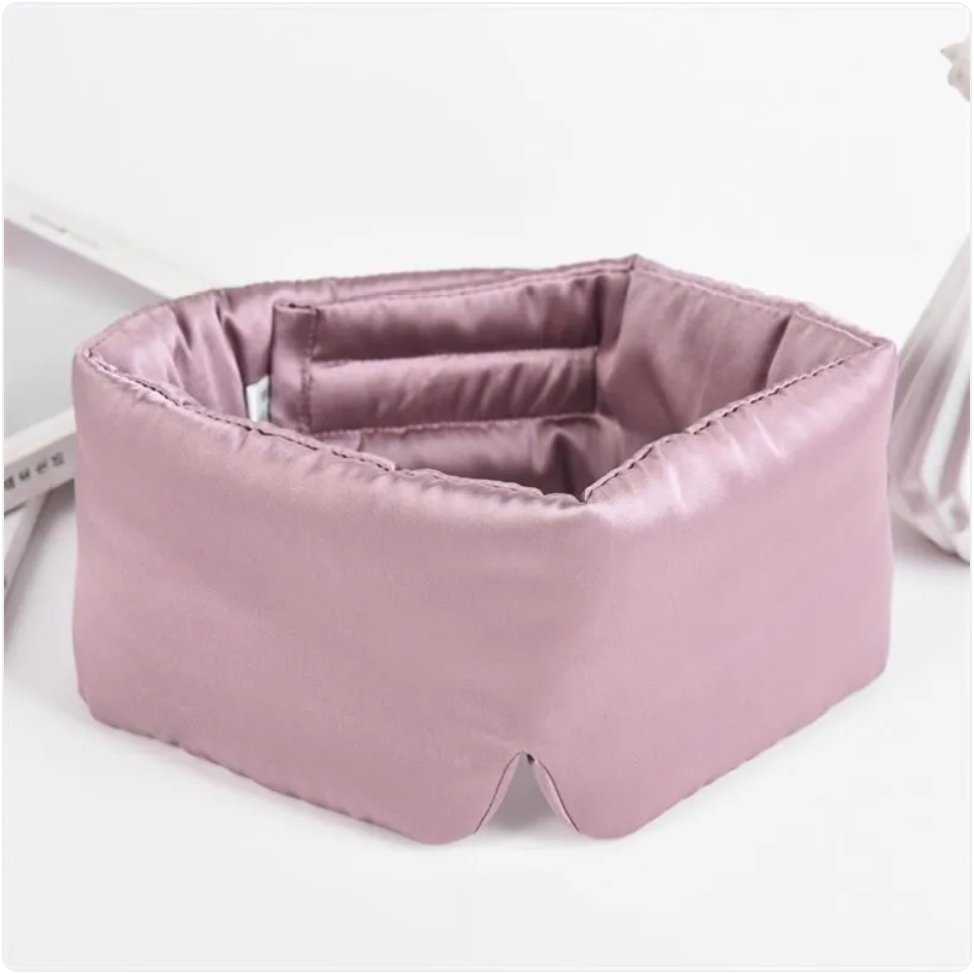 HomeAura Silk Sleep Mask — Total Blackout