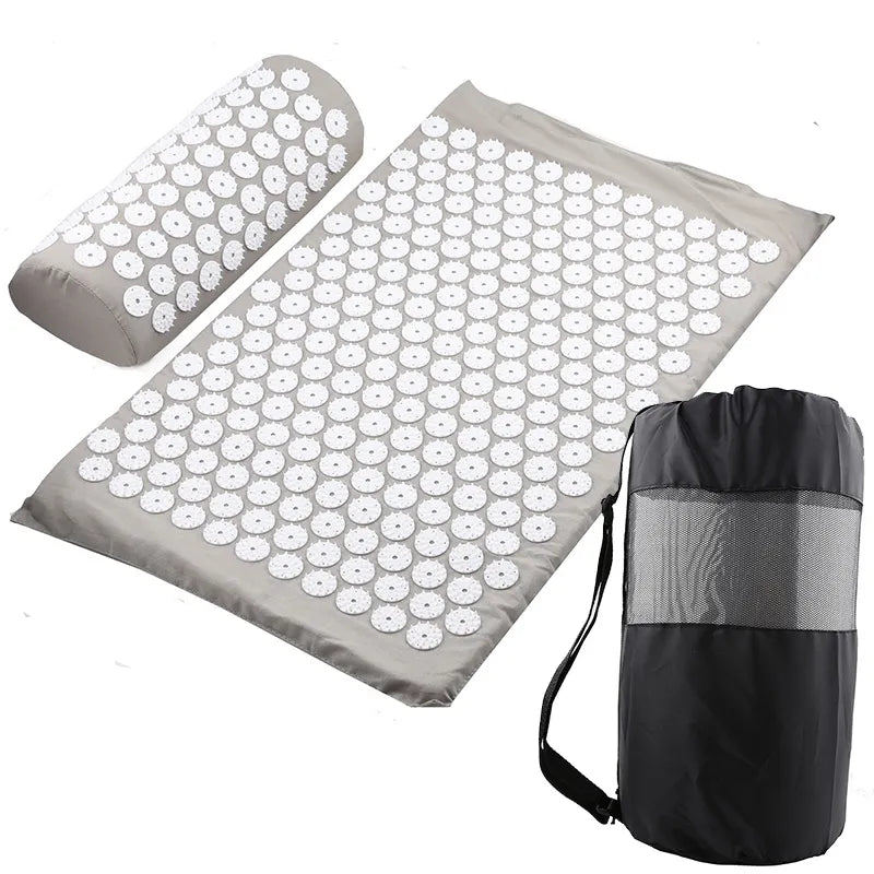 HomeAura Acupressure Mat & Pillow Set — Deep Unwind