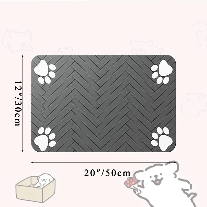 HomeAura Absorbent Pet Feeding Mat