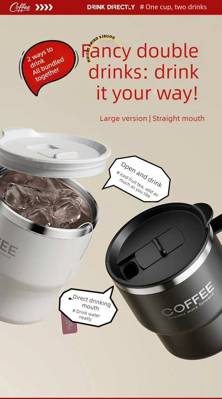 HomeAura Double-Wall Travel Mug