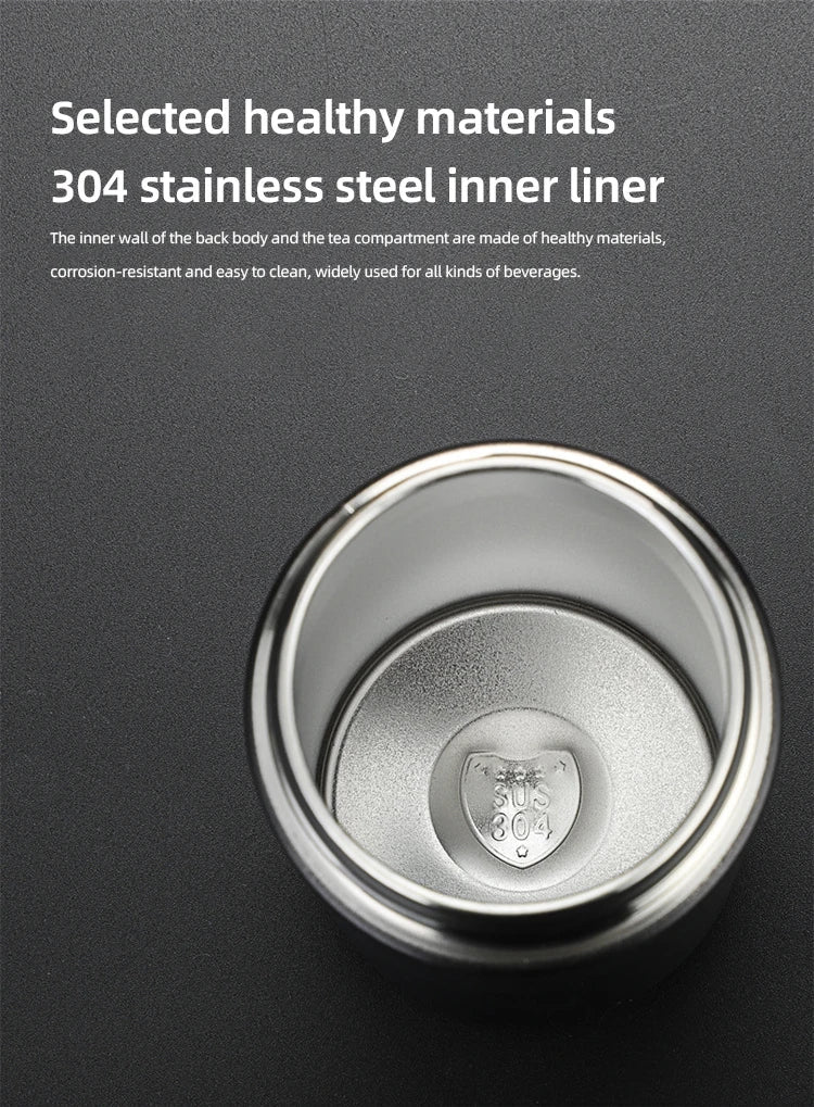 HomeAura Tea Infuser Travel Mug