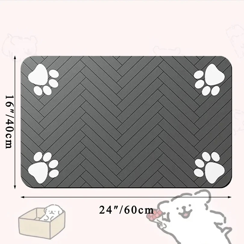 HomeAura Absorbent Pet Feeding Mat