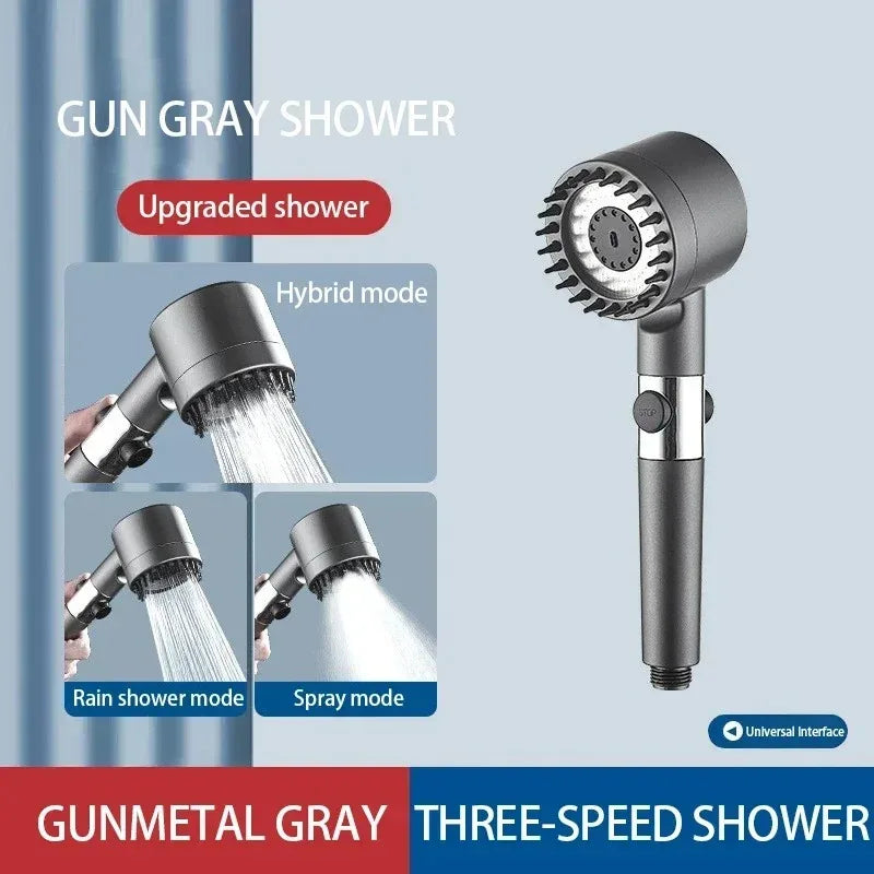 HomeAura Filtered Shower Head — Softer Skin & Hair in 7 Days