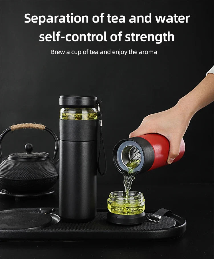 HomeAura Tea Infuser Travel Mug