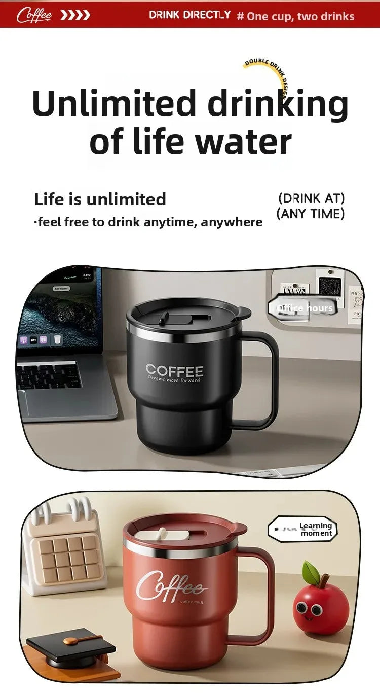 HomeAura Double-Wall Travel Mug