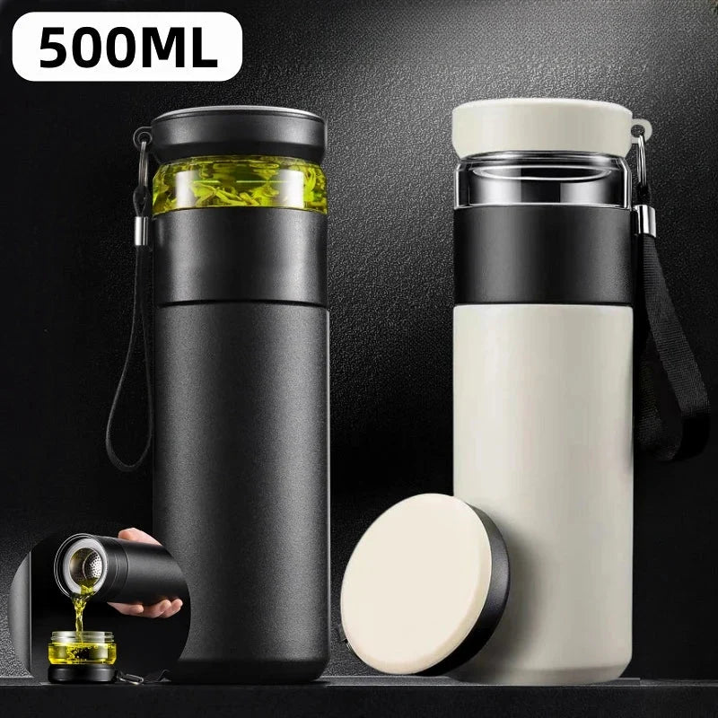 HomeAura Tea Infuser Travel Mug