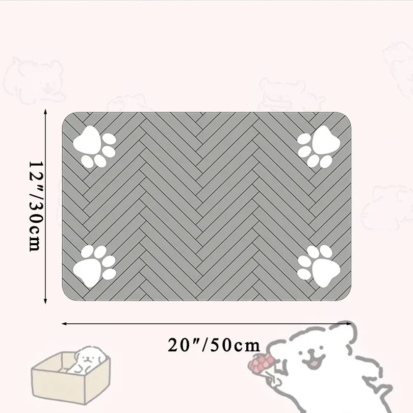 HomeAura Absorbent Pet Feeding Mat