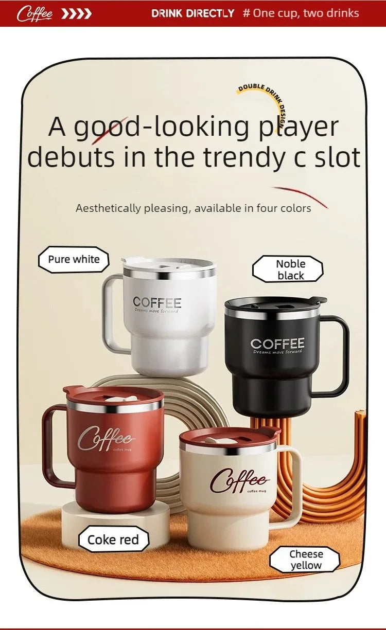 HomeAura Double-Wall Travel Mug
