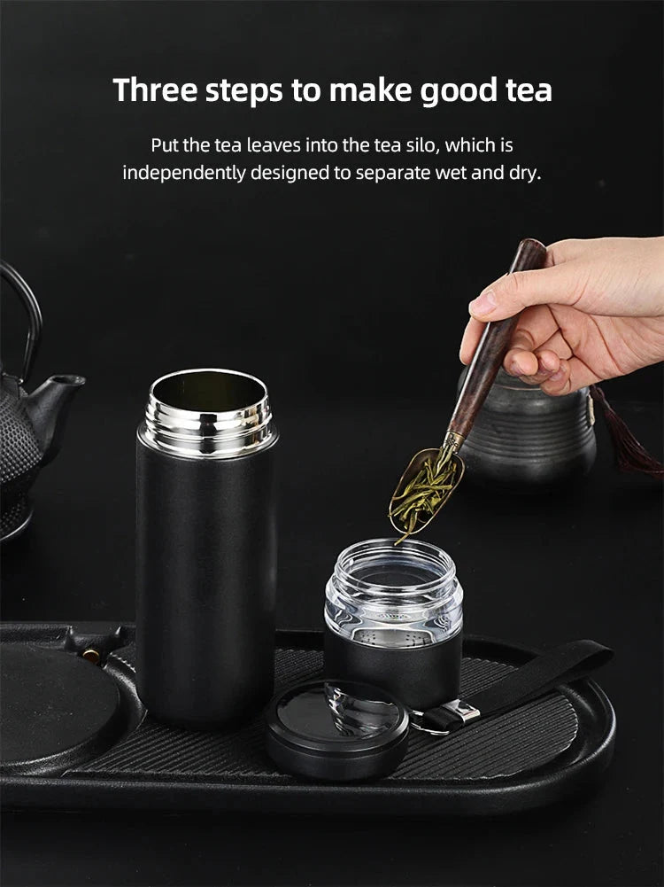 HomeAura Tea Infuser Travel Mug