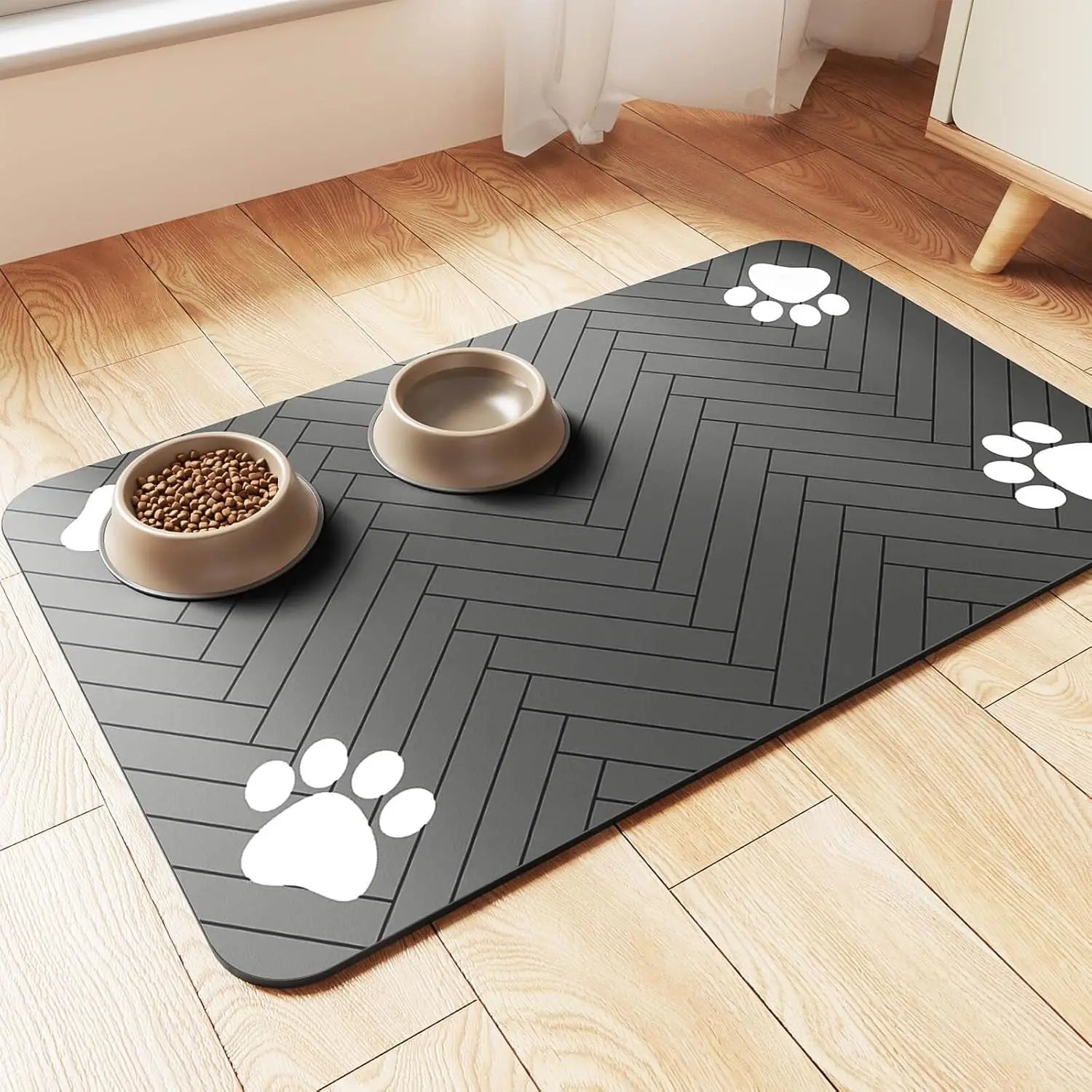 HomeAura Absorbent Pet Feeding Mat
