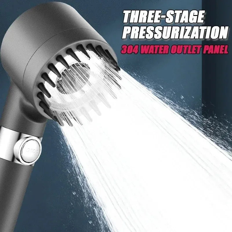 HomeAura Filtered Shower Head — Softer Skin & Hair in 7 Days
