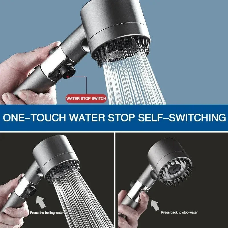 HomeAura Filtered Shower Head — Softer Skin & Hair in 7 Days