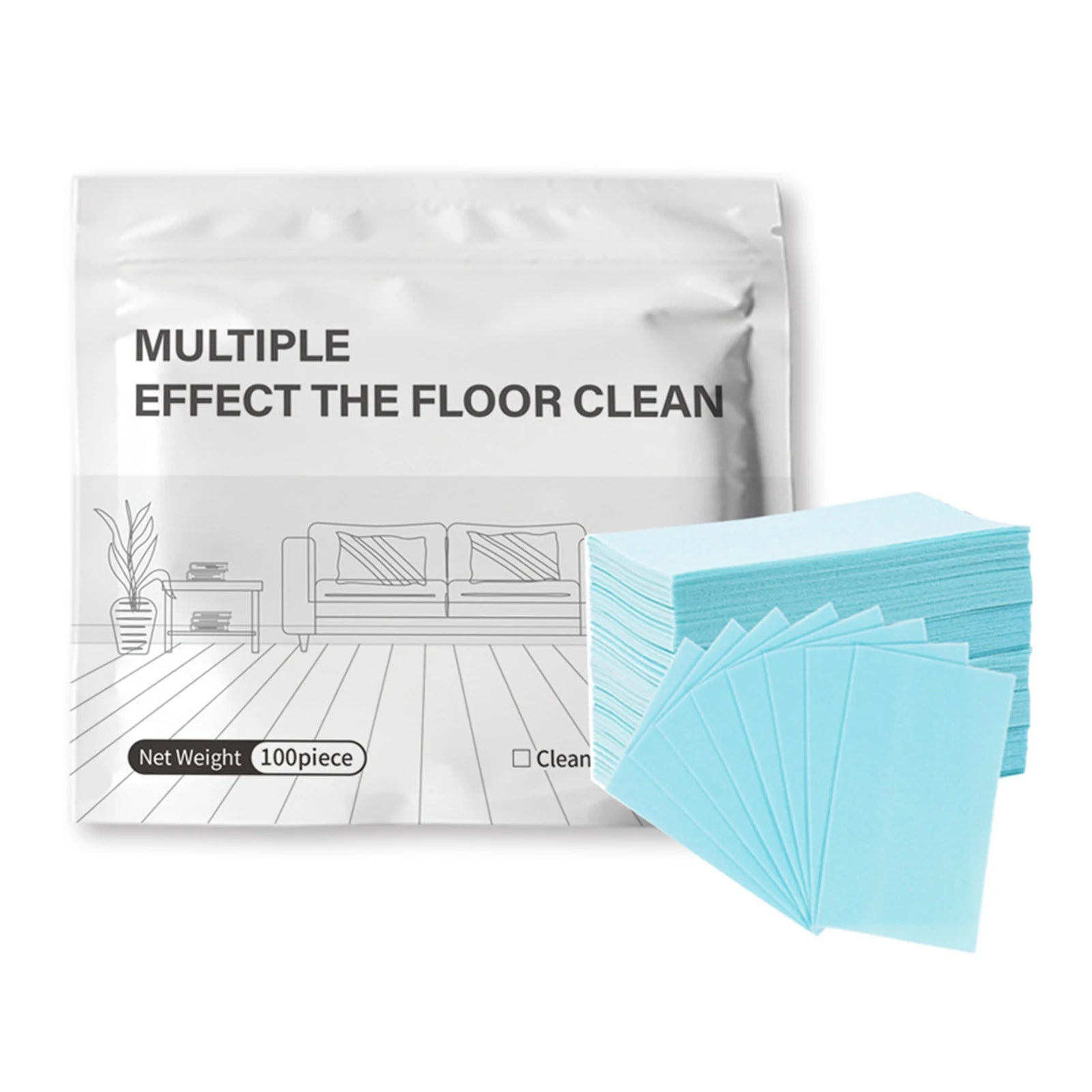 HomeAura Dissolvable Floor Cleaning Sheets