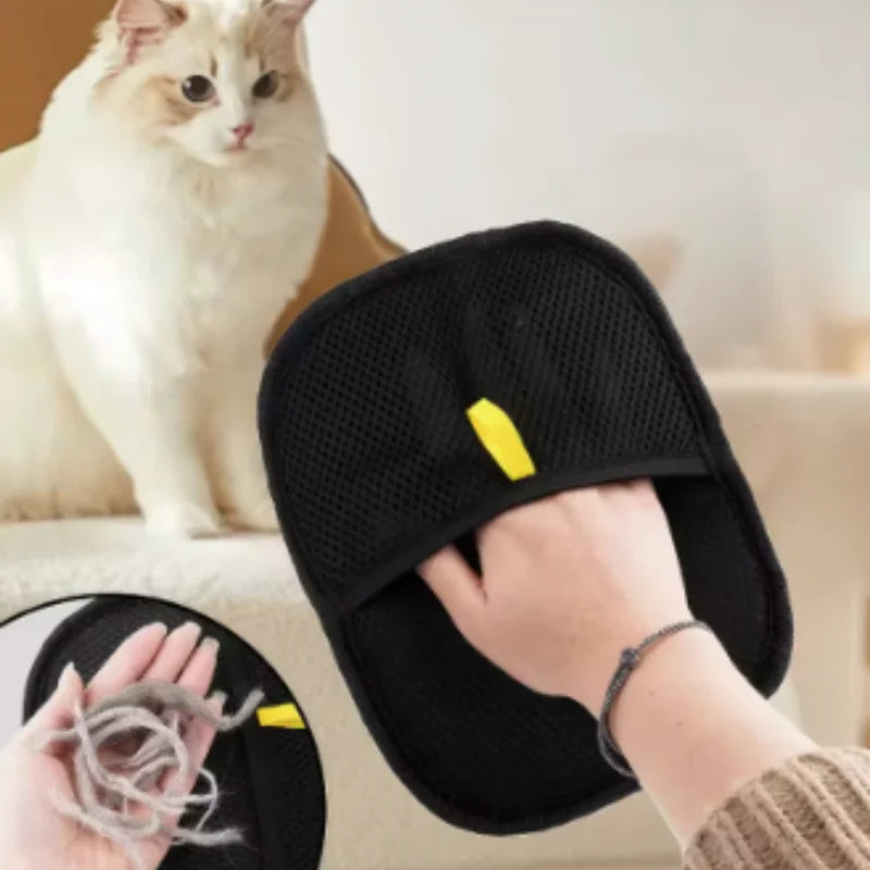HomeAura Pet Grooming & Hair Removal Gloves