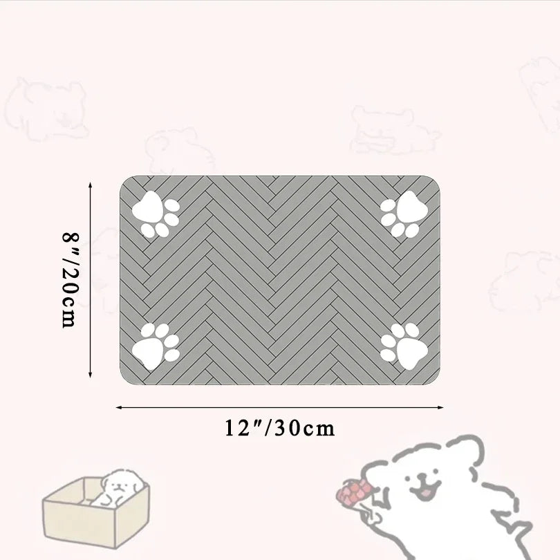 HomeAura Absorbent Pet Feeding Mat