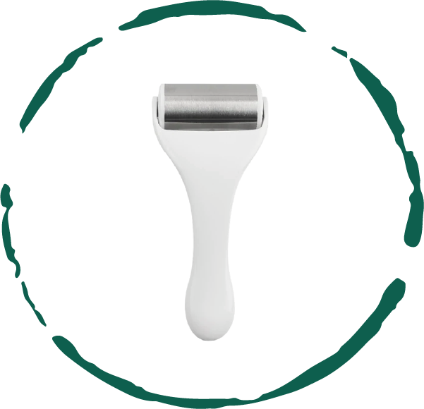 HomeAura Facial Ice Roller — Cooling De-Puff Tool